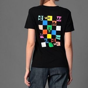 T-SHIRT VANS X MOMA BRAND BOYFRIEND TEE Size XS